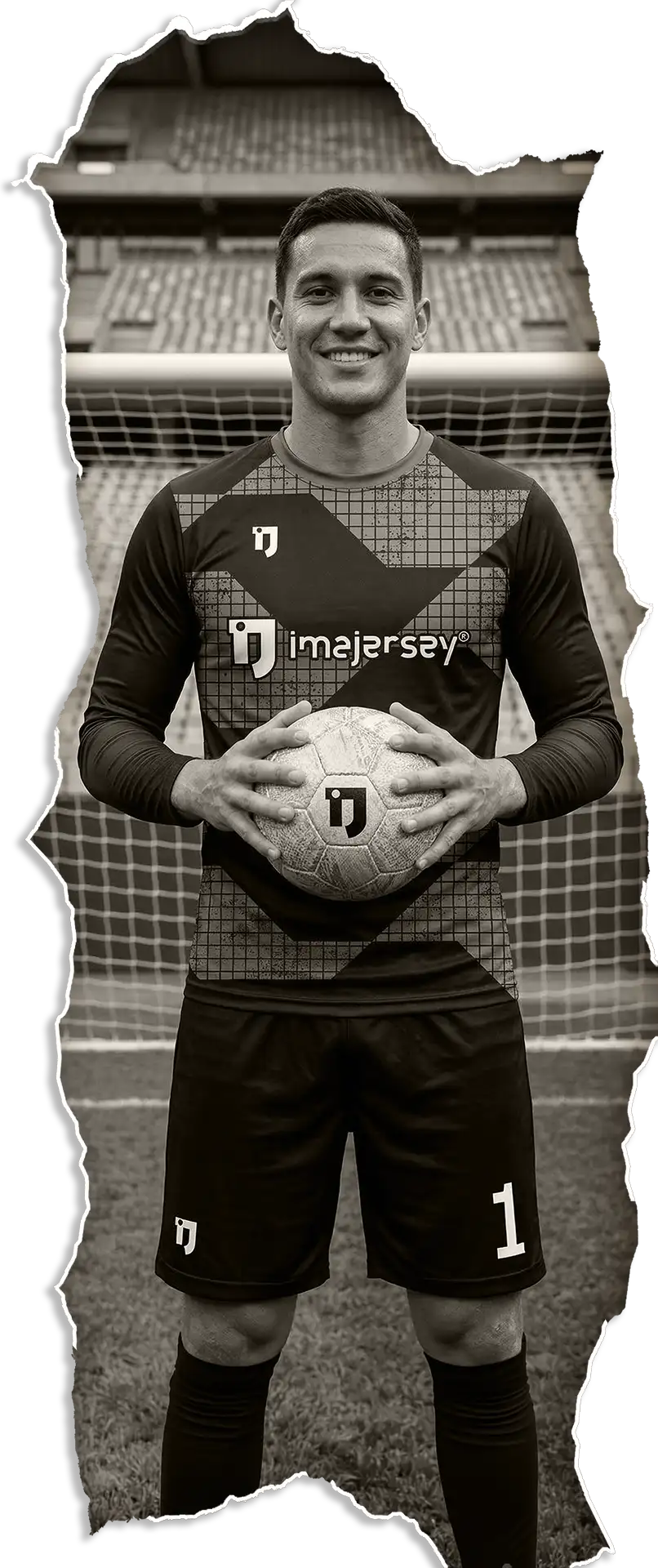 Custom goalkeeper jersey design example