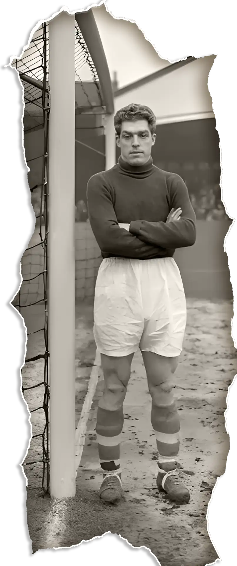In 1937, Charlton Athletic goalkeeper Sam Bartram