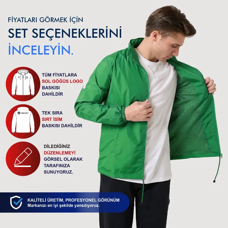 YEŞİL YAĞMURLUK